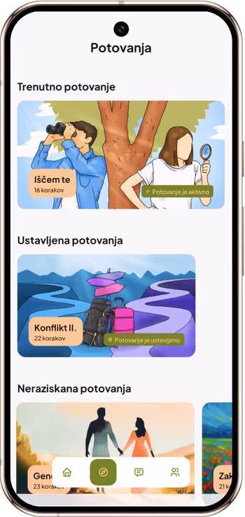 Pojdita na potovanje